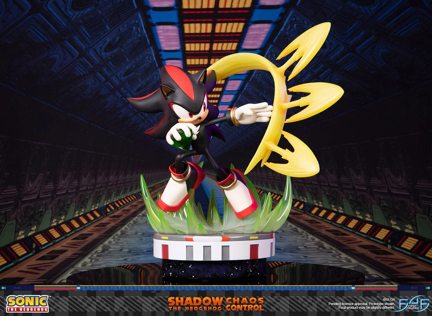 Sonic The Hedgehog Shadow The Hedgehog Chaos Control (Standard Edition) Statue By First 4 Figures - Image 3