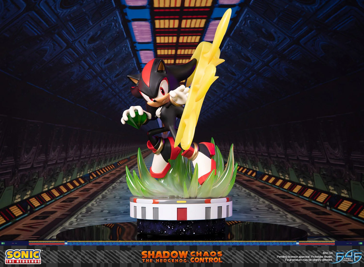 Sonic The Hedgehog Shadow The Hedgehog Chaos Control (Standard Edition) Statue By First 4 Figures - Image 4