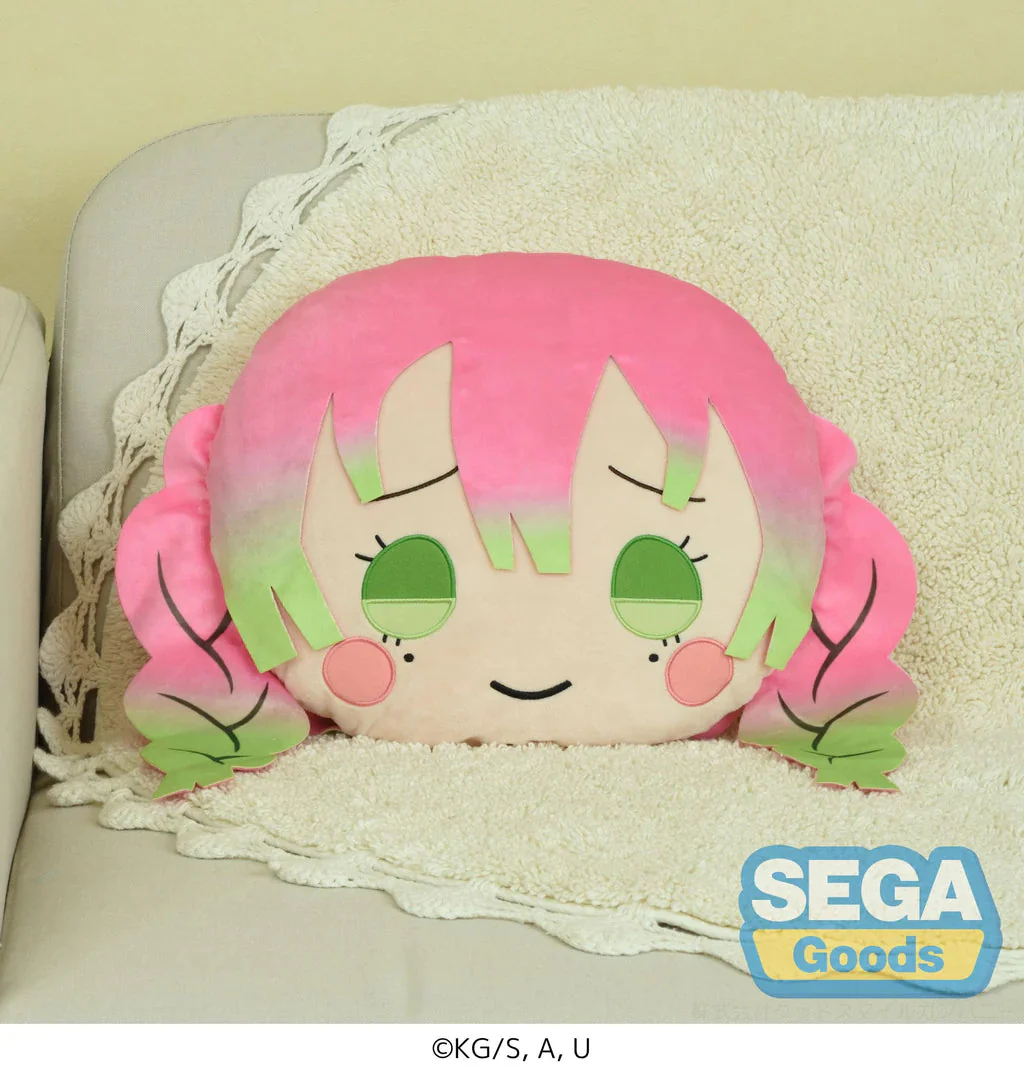 Demon Slayer Kimetsu No Yaiba Mitsuri Kanroji PM Interior Cushion by Sega - Image 2