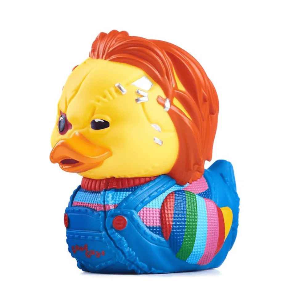 Childs Play Chucky Scarred Cosplaying Rubber Duck By TUBBZ