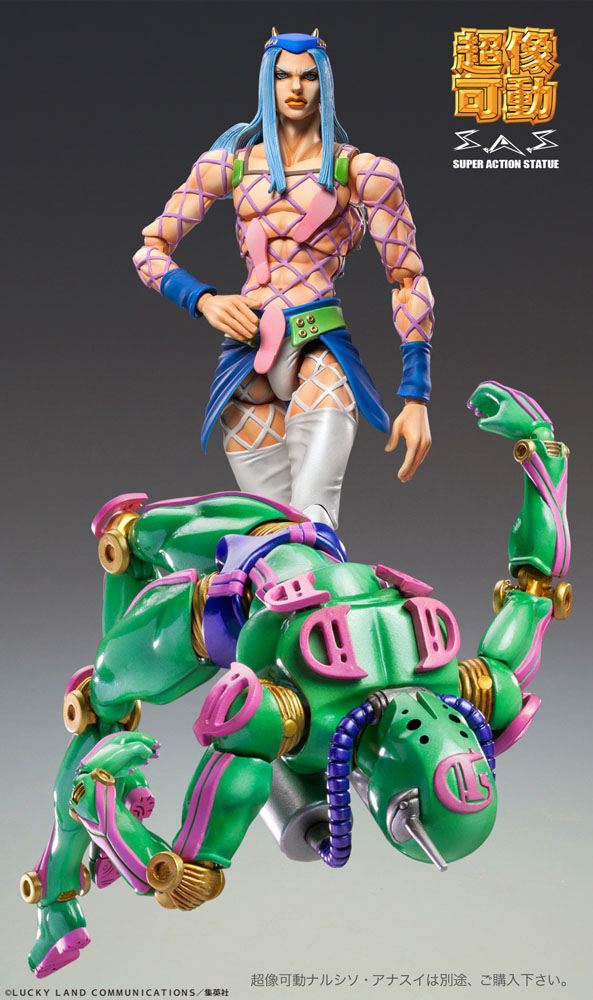 Jojo's Bizarre Adventure Part 6 Stone Ocean D.D Diver Down Chozokado Action Figure - Image 2