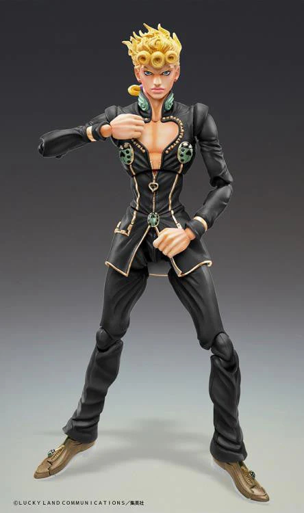 Super Action Statue JoJo's Bizarre Adventure Part 5 Golden Wind: Giorno Giovanna Ver. Black - Image 2