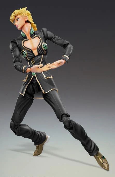 Super Action Statue JoJo's Bizarre Adventure Part 5 Golden Wind: Giorno Giovanna Ver. Black - Image 3