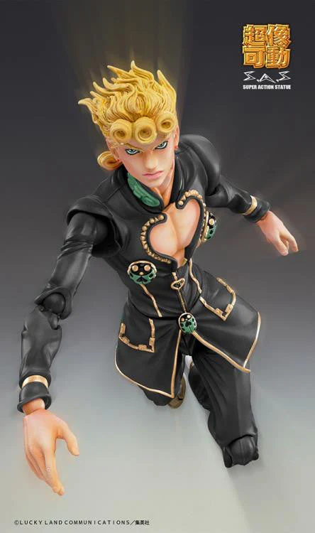 Super Action Statue JoJo's Bizarre Adventure Part 5 Golden Wind: Giorno Giovanna Ver. Black - Image 5
