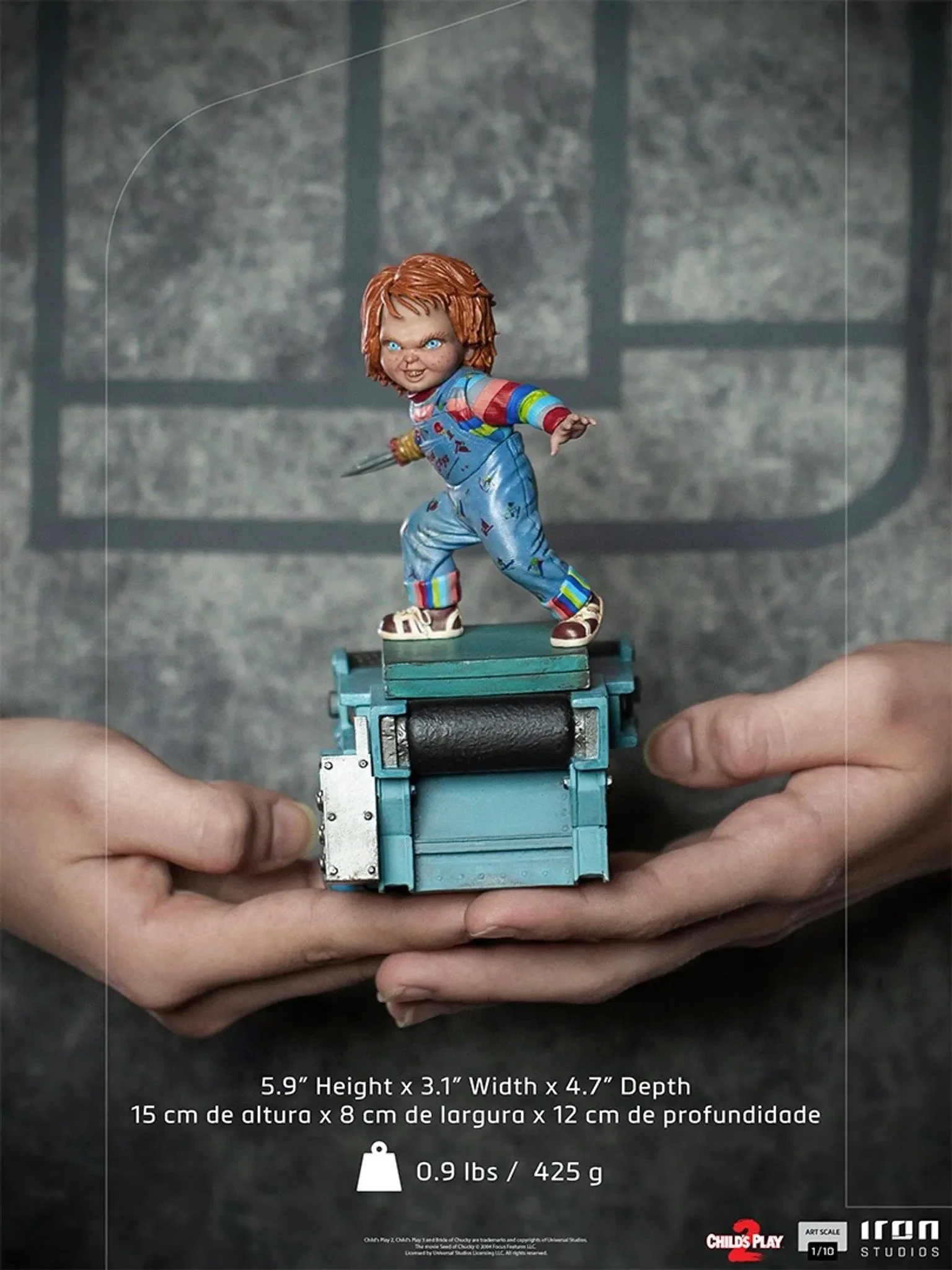 Child`s Play II Chucky  1/10 Art Scale by Iron Studios - Image 2