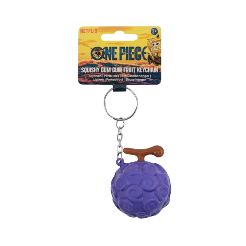 One Piece Keychain Squishy Gum gum Fruit By Cinereplica - Image 2