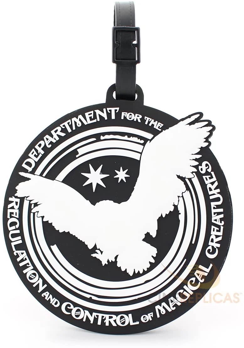 Cinereplicas 3760166566495 Harry Potter Luggage tag, Department of Magical Creatures, Standar
