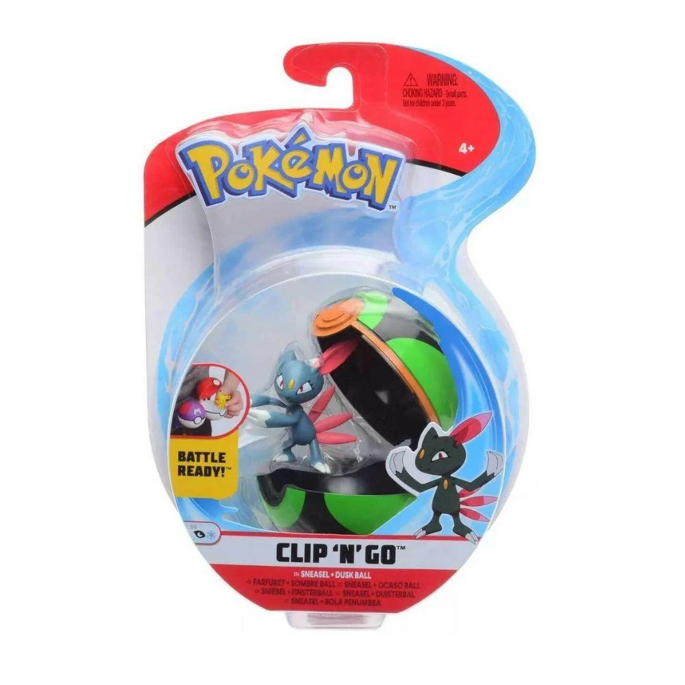 Clip N Go - Sneasel + Dusk Ball