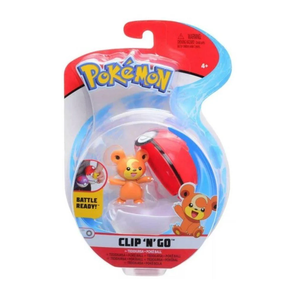 Clip N Go - Teddiursa + Pokeball