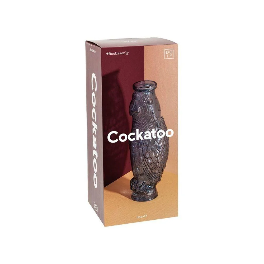 Cockatoo Carafe Blue