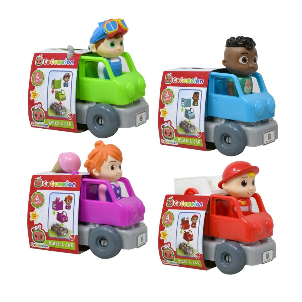 Cocomelon Build a Car Vehicle & Figure Playset (1 Random)