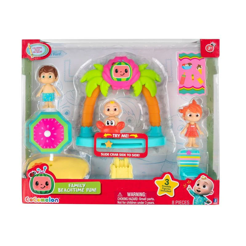 COCOMELON DELUXE BEACHTIME PLAYTIME SET