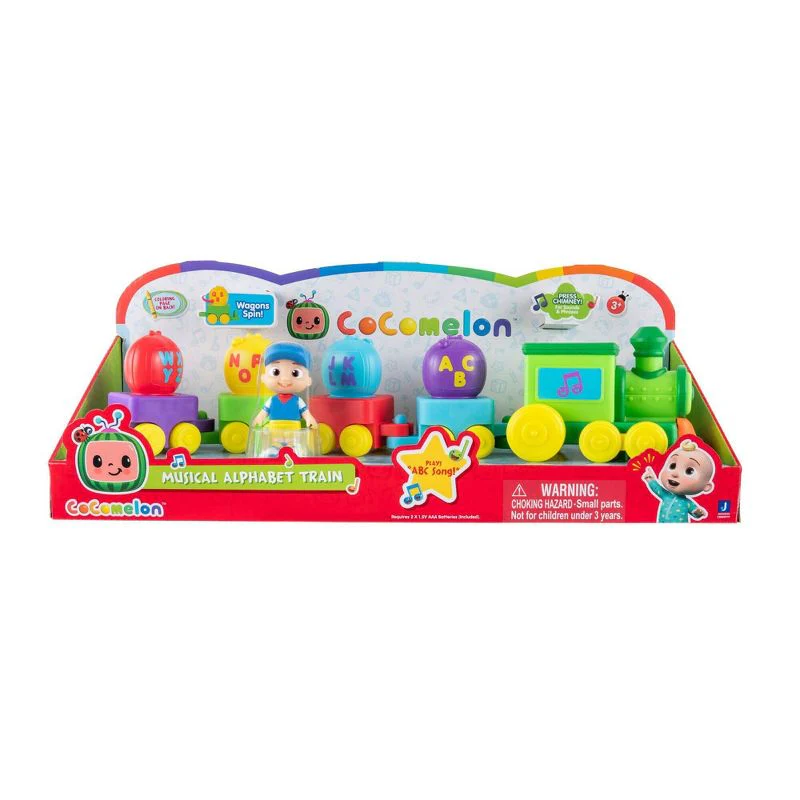 COCOMELON DELUXE VEHICLE ALPHABET TRAIN