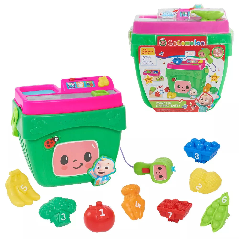 Cocomelon Veggie Fun Learning Basket - Image 2