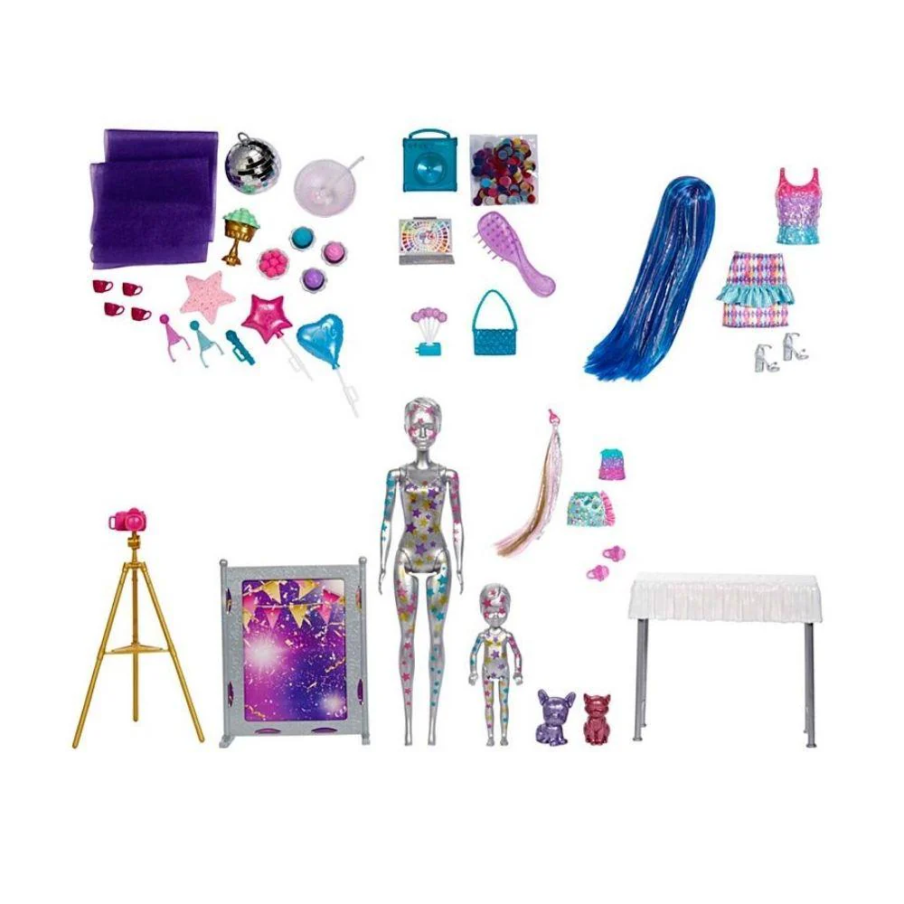 Color Reveal™ Barbie® Party Holiday Set - Image 3