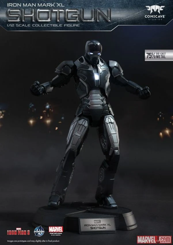 Marvel 1/12 Scale Iron Man Mark XL Shotgun by Comicave Studios - Image 2