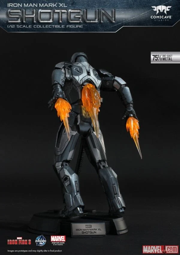 Marvel 1/12 Scale Iron Man Mark XL Shotgun by Comicave Studios - Image 4
