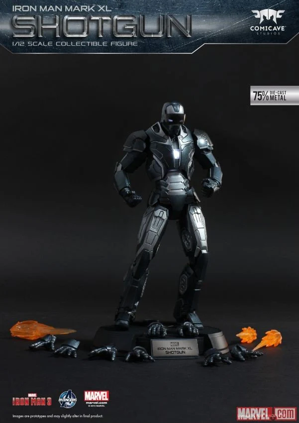 Marvel 1/12 Scale Iron Man Mark XL Shotgun by Comicave Studios - Image 5