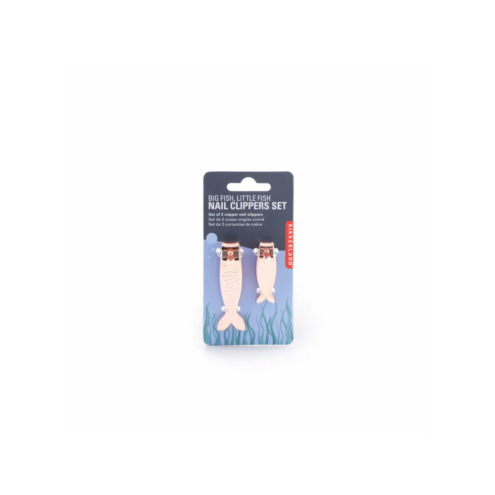 Copper Big Fish Little Fish Nail Clippers Set