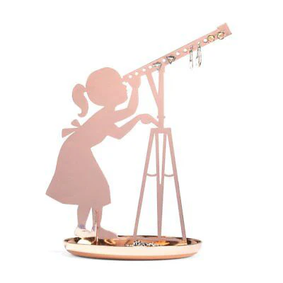 Copper Stargazer Jewelry Stand by Kikkerland - Image 3