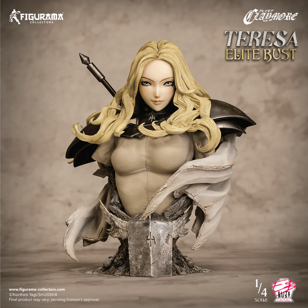 Claymore Elite Teresa 1/4 Scale Limited Edition Bust by Figurama