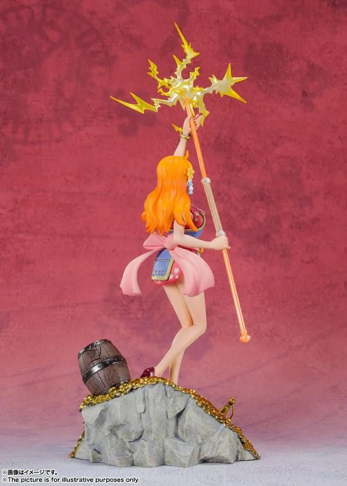 FIGUARTS ZERO ONE PIECE NAMI (WT100 COMMEMORATIVE: DAIKAIZOKU HYAKKEI) BY BANDAI TAMASHII - Image 4