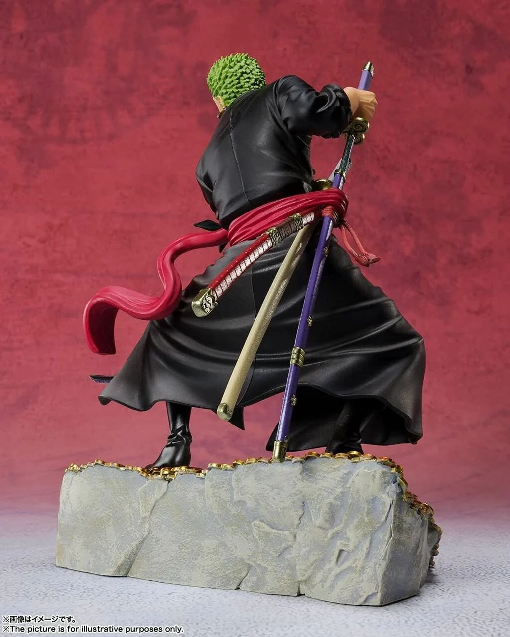 Figuarts ZERO Roronoa Zoro - - WT100 Commemorative Eiichiro Oda Illustration "DAIKAIZOKU HYAKKEI"- by Bandai Tamashi - Image 2