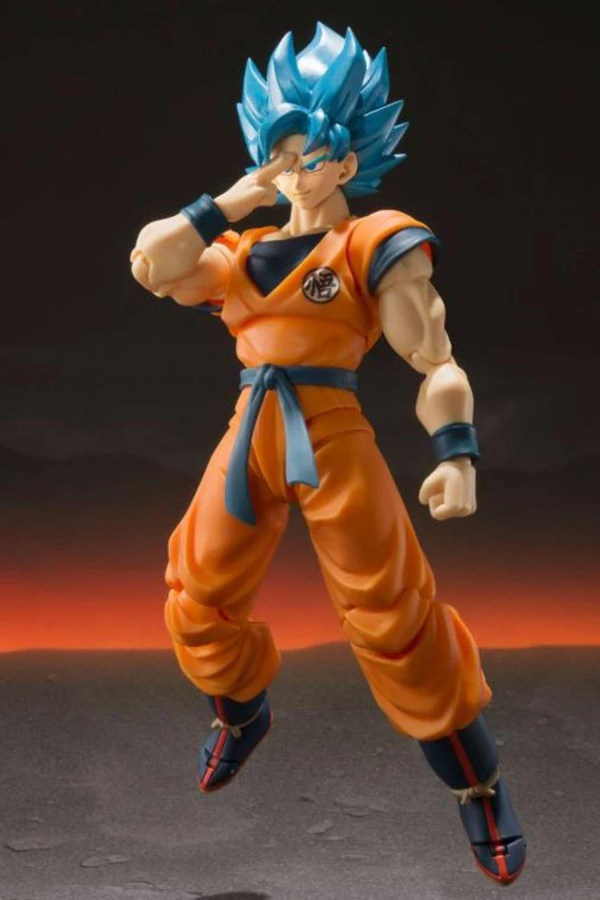 Dragon Ball Super: Broly - Super Saiyan God Super Saiyan Son Goku SH Figuarts By Bandai Tamashii - Image 4