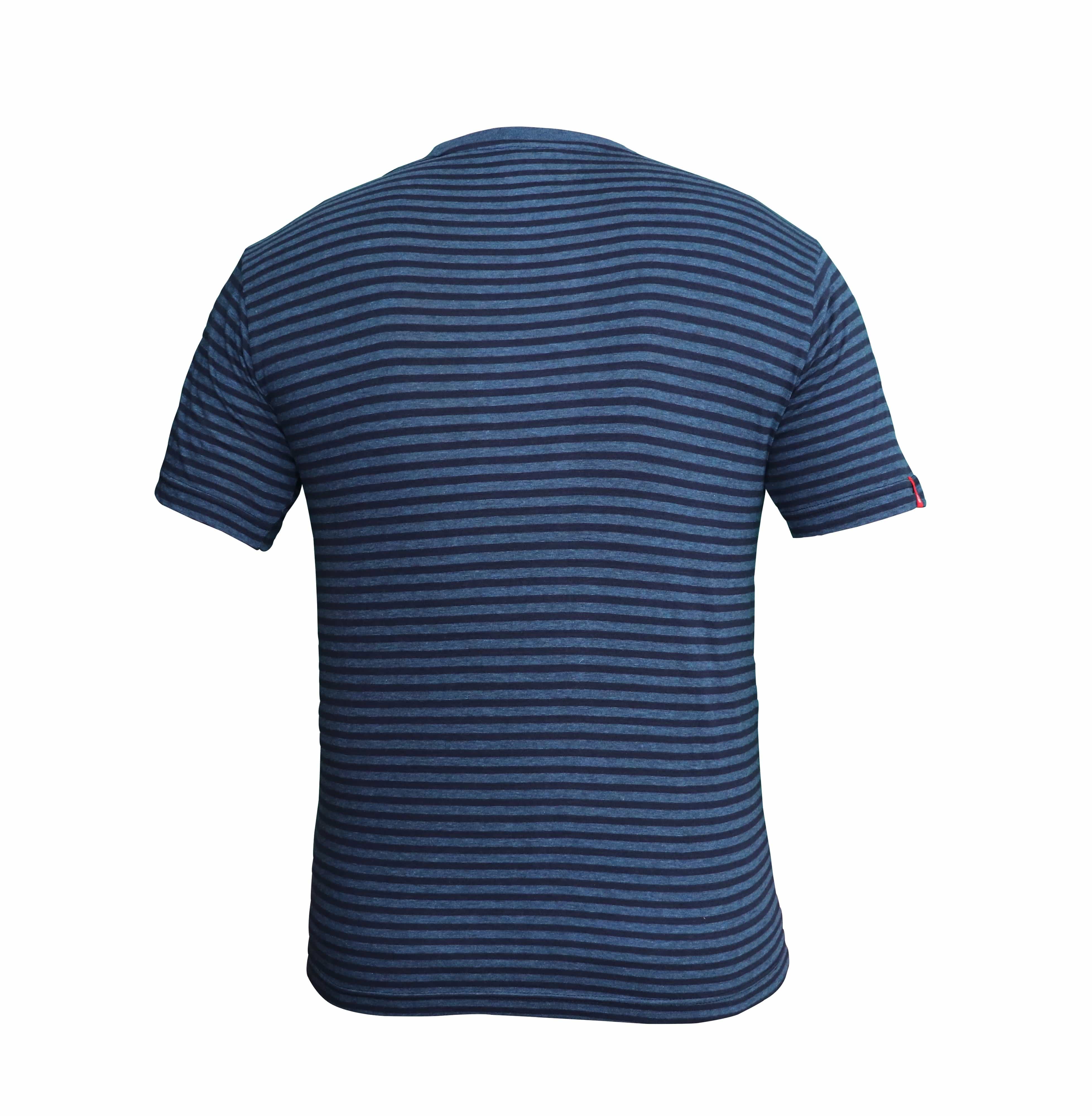 CREW NECK STRIPES W/CMYK PRINT : STAR WARS - BLUE - Image 2