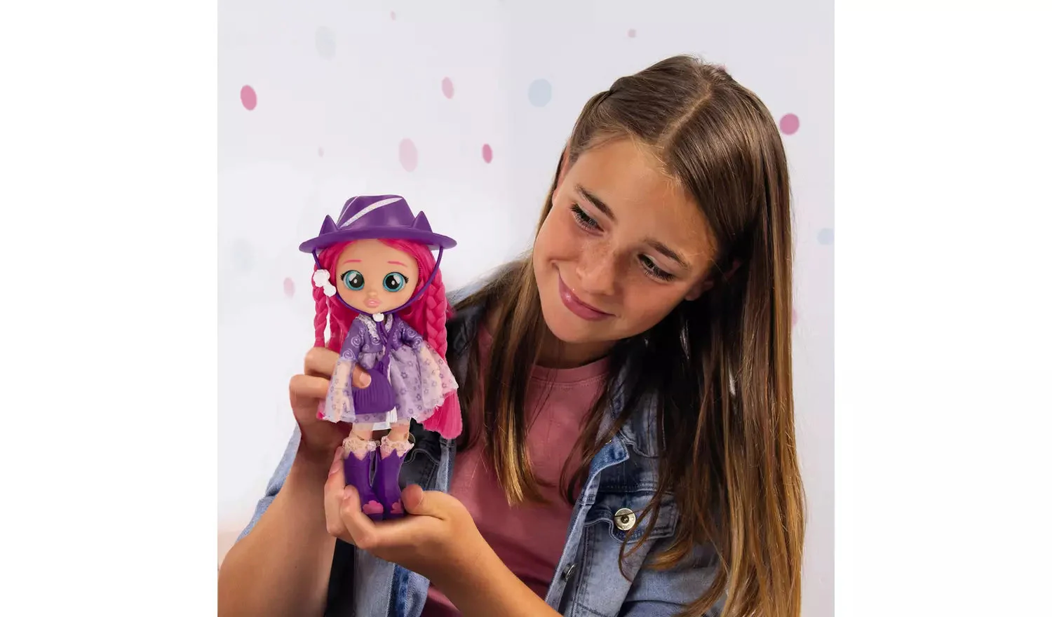 Cry Babies Bff Series Doll 8"- Katie - Image 2