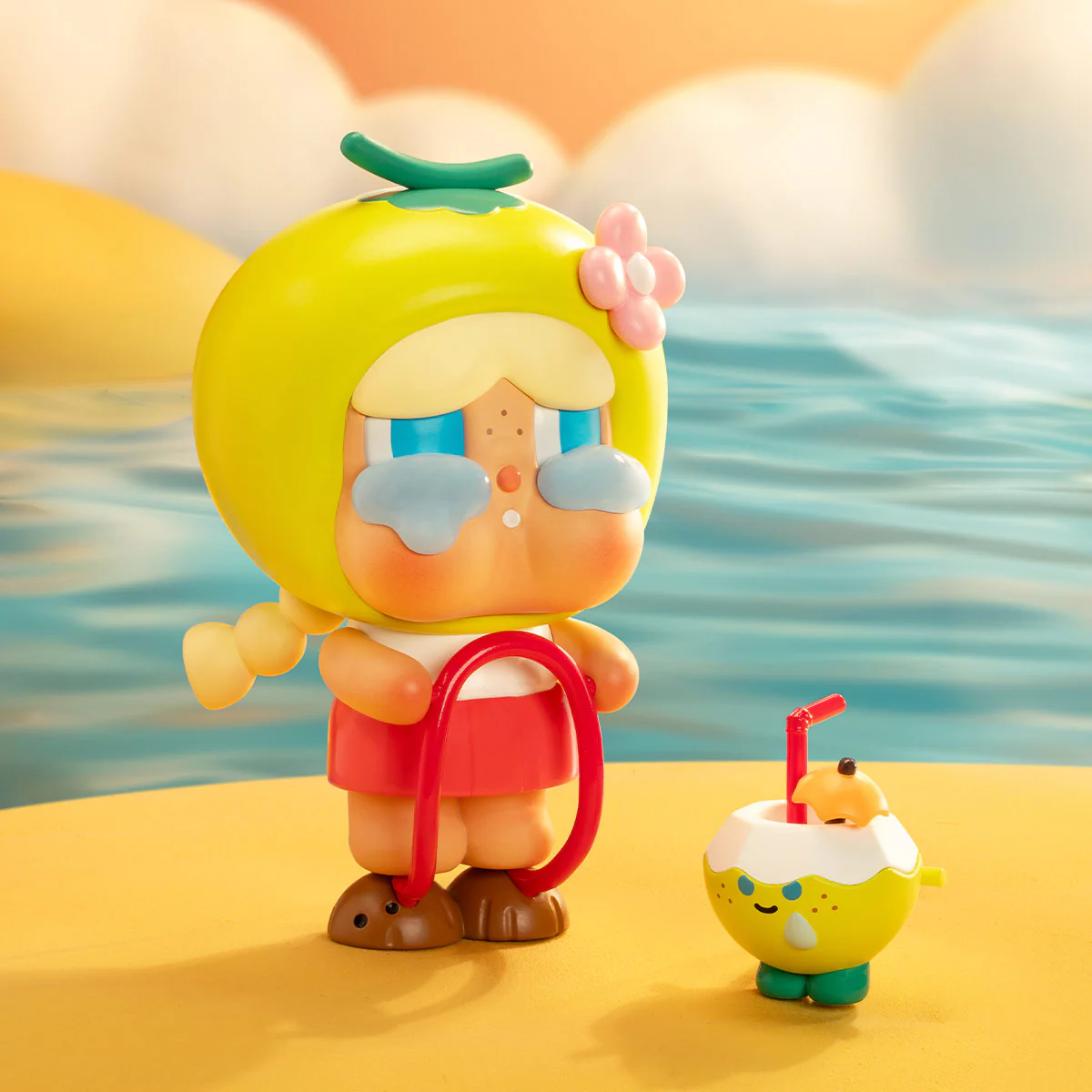 Crybaby Coconut Figure Green By Pop Mart - Image 5