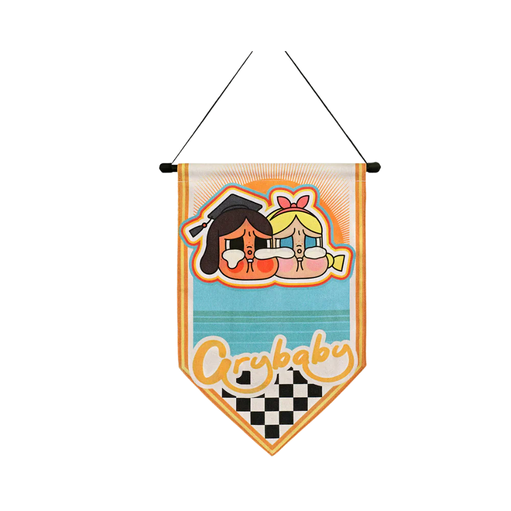 Crybaby Sunset Concert Series-Badge Flag By Pop Mart