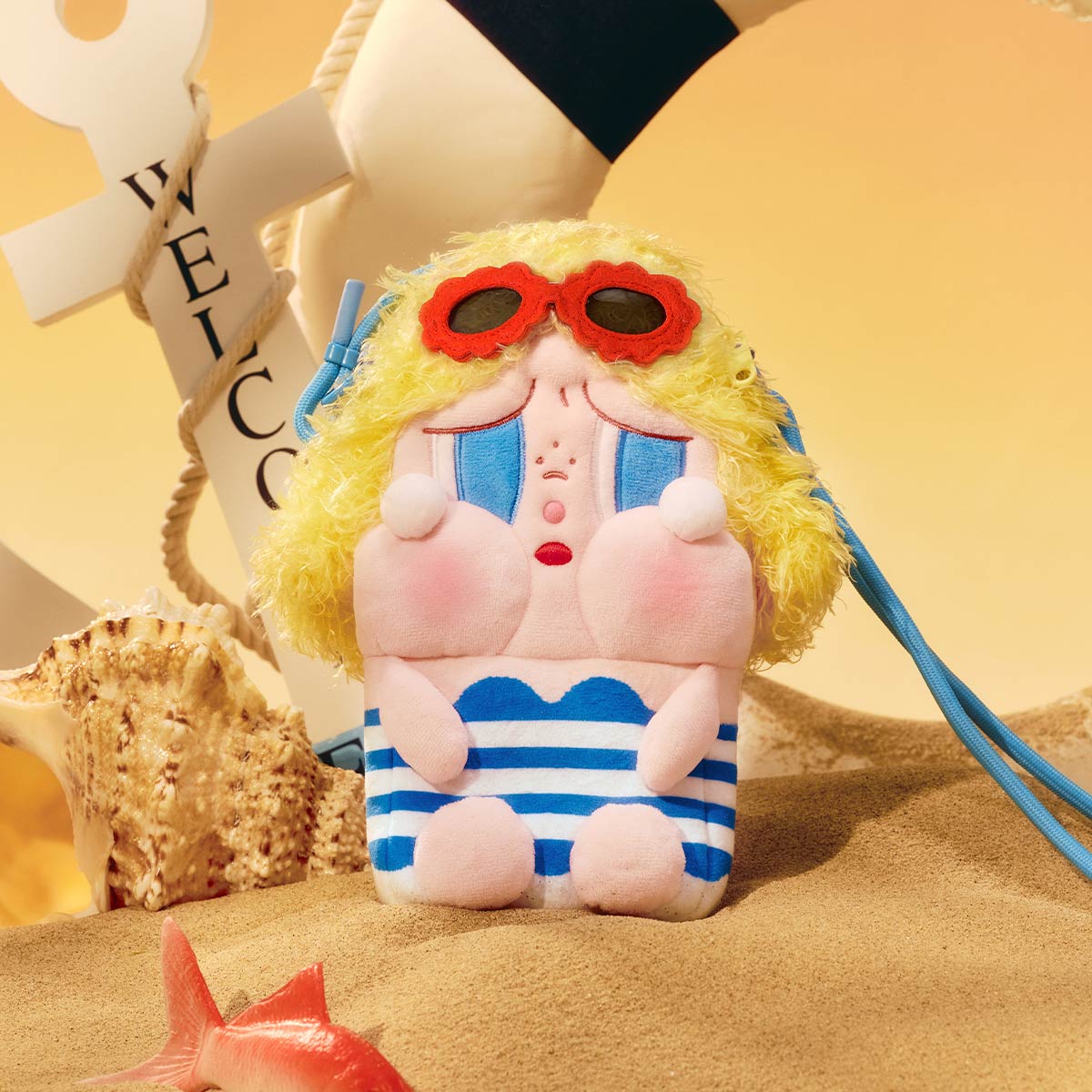 Crybaby Vacation Mode On Series-Mini Crossbody Bag (Blue Ver By Pop Mart - Image 2