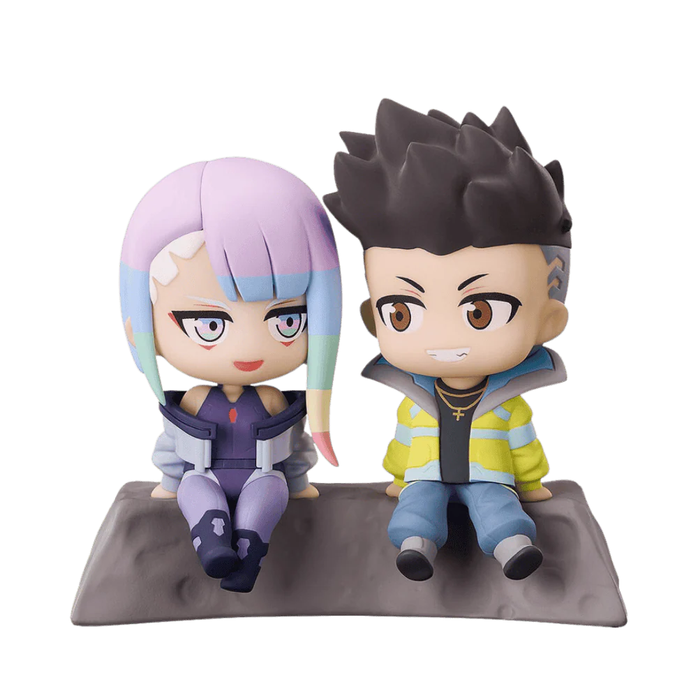 Cyberpunk David & Lucy - To The Moon Qset+ Figure By Good Smile Company