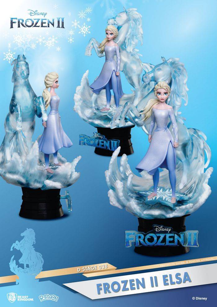 Disney Frozen 2 Elsa Diorama Stage by Beast Kingdom (D-STAGE-038) - Image 2