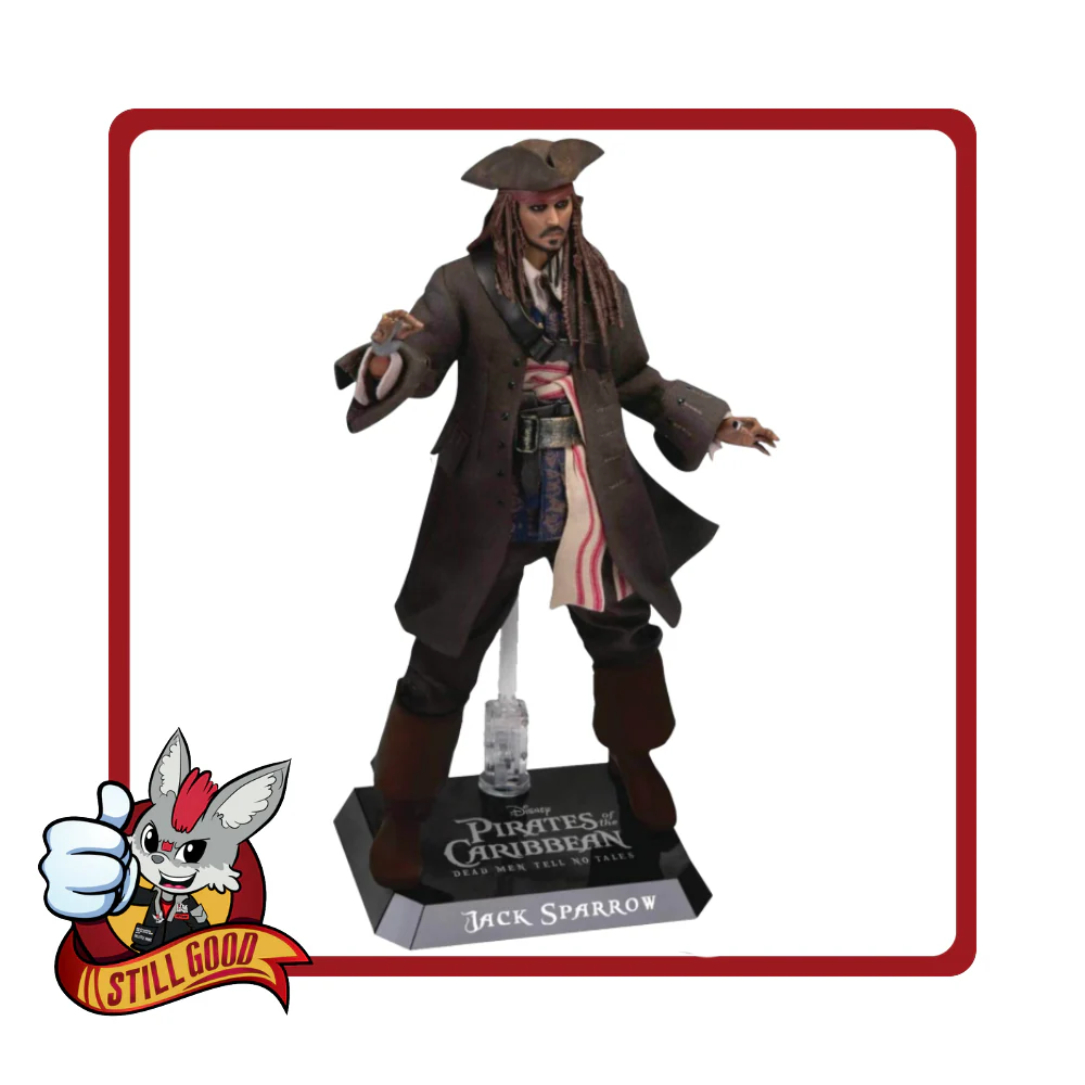 DAH-017 Pirates of the Caribbean Cap. Jack Sparrow [MISSING PARTS]