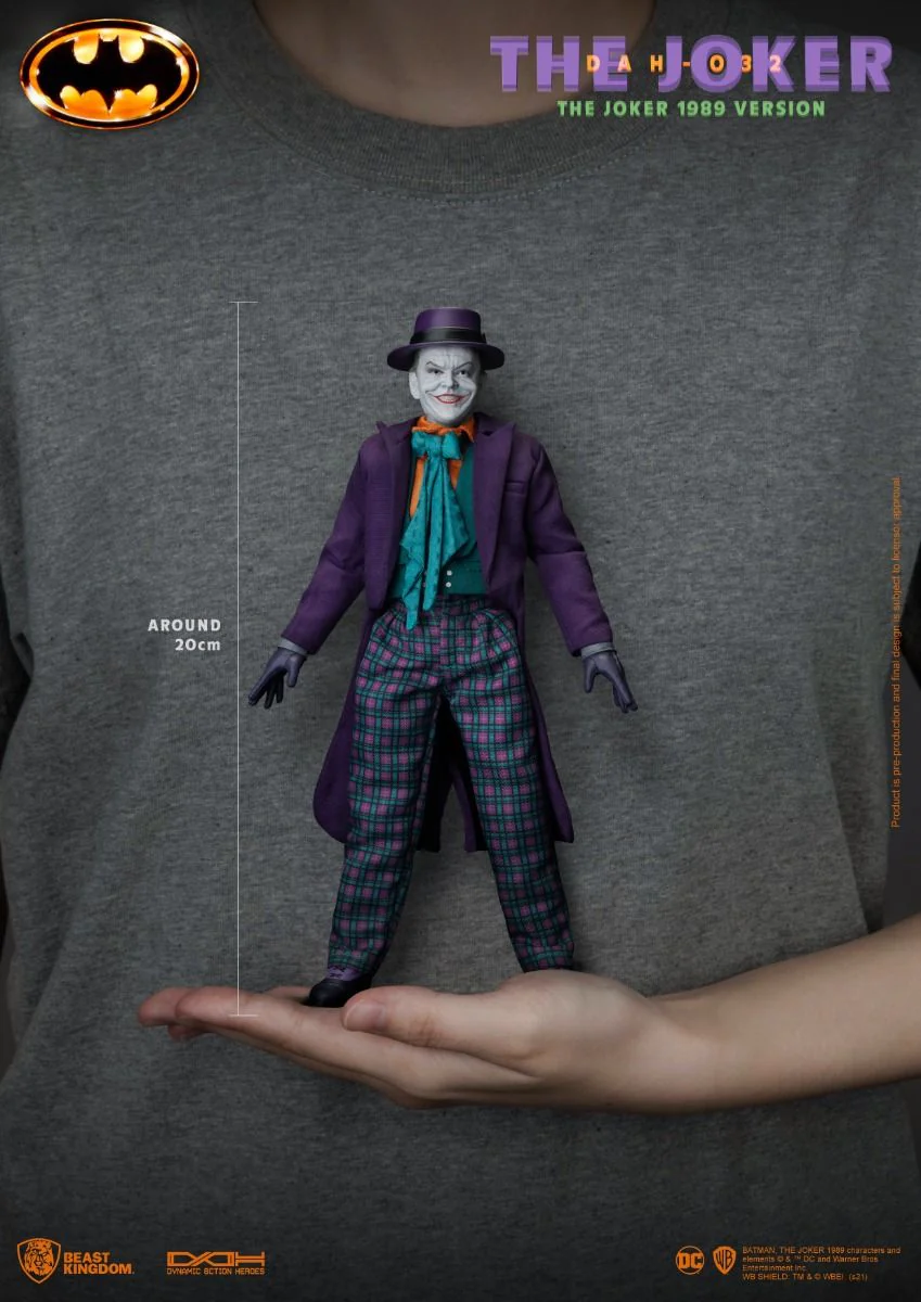 Batman 1989 The Joker Dynamic 8ction Heroes Figure by Beast Kingdom (DAH-032) - Image 4