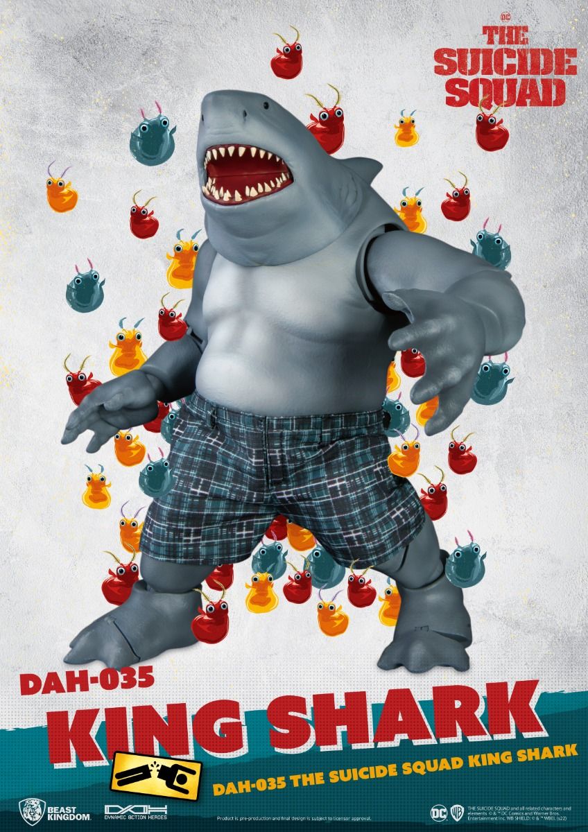 The Suicide Squad King Shark Nanaue Figure by Beast Kingdom (DAH-035) - Image 2