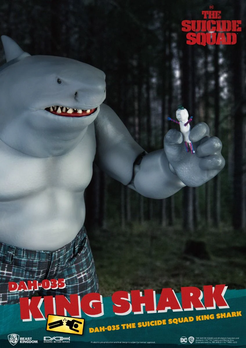 The Suicide Squad King Shark Nanaue Figure by Beast Kingdom (DAH-035) - Image 3