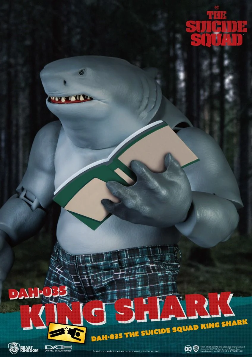 The Suicide Squad King Shark Nanaue Figure by Beast Kingdom (DAH-035) - Image 4