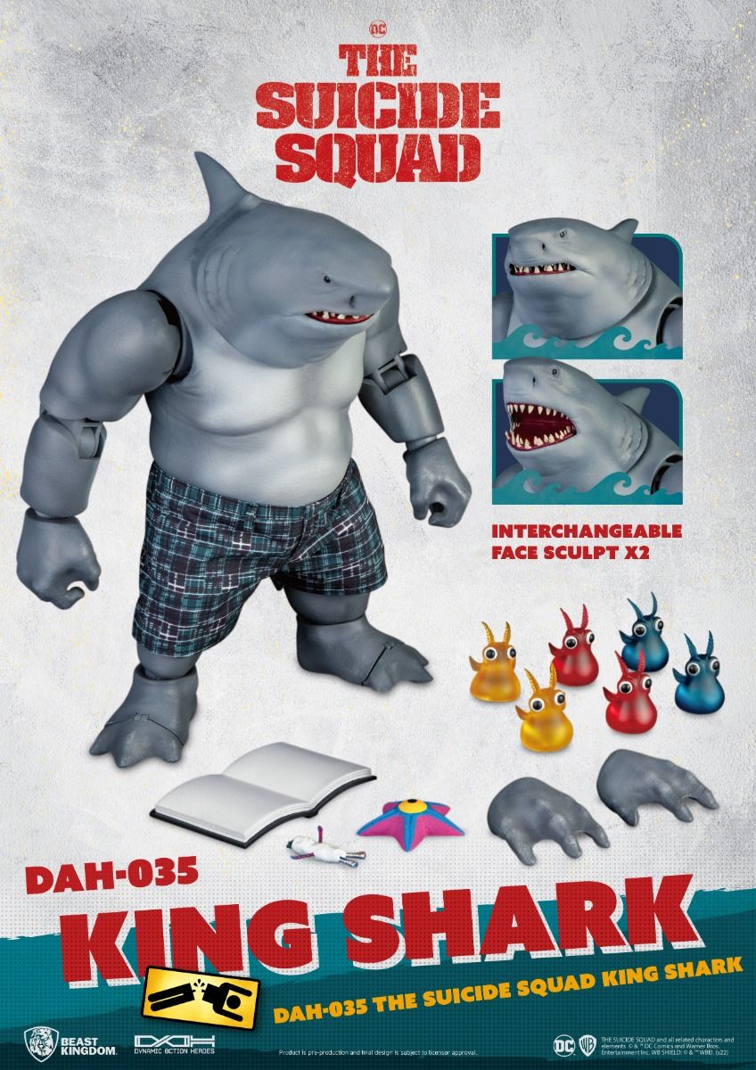 The Suicide Squad King Shark Nanaue Figure by Beast Kingdom (DAH-035) - Image 5
