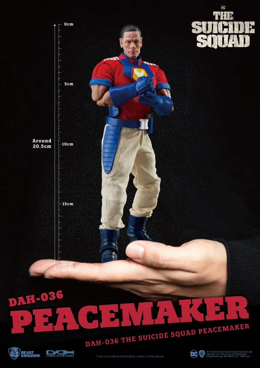 The Suicide Squad Peacemaker DAH Action Figure by Beast Kingdom (DAH-036) - Image 3