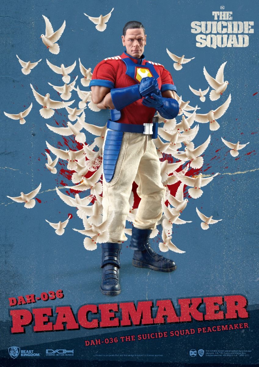 The Suicide Squad Peacemaker DAH Action Figure by Beast Kingdom (DAH-036) - Image 4