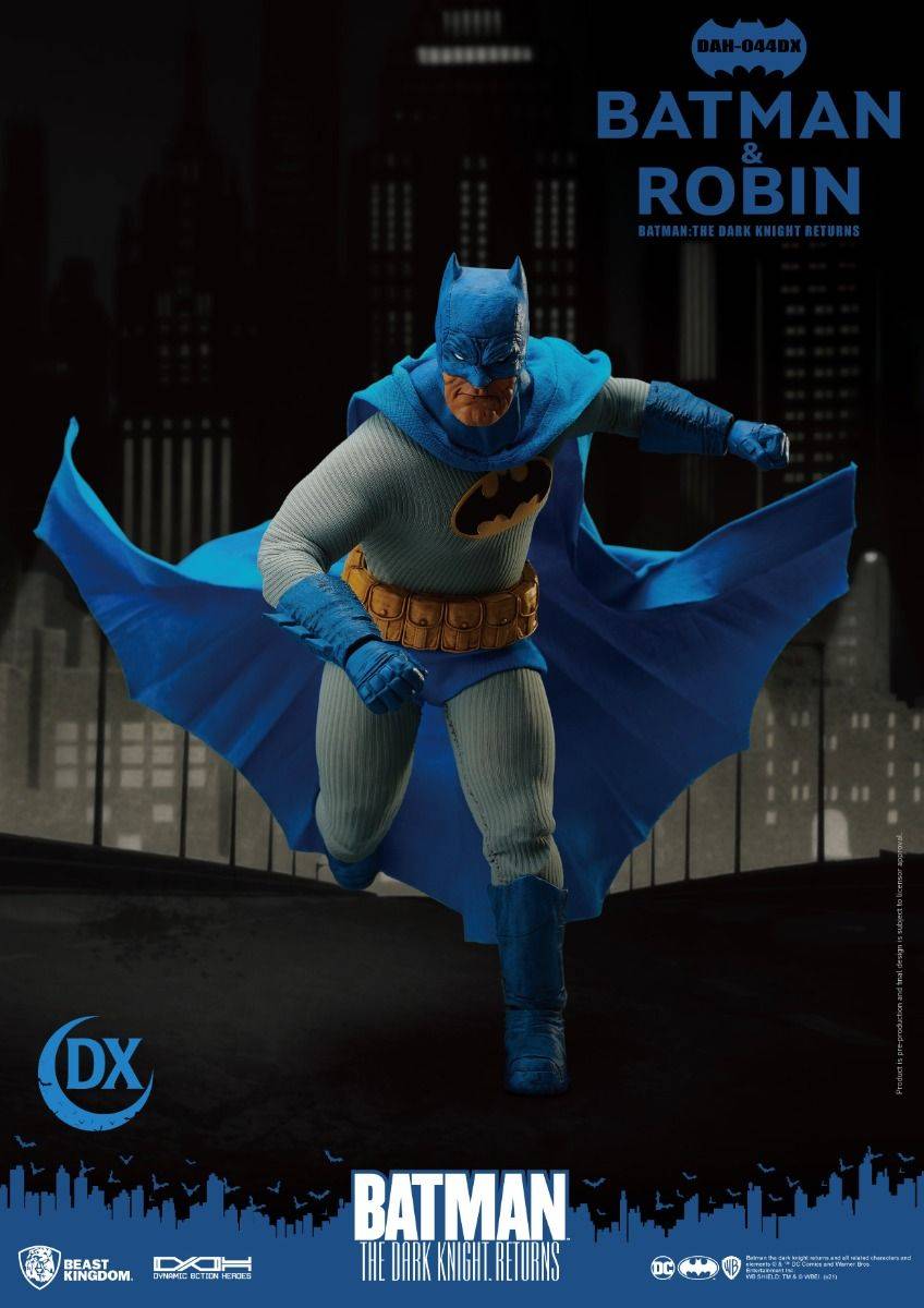 DC Comics Batman The Dark Knight Returns: Batman & Robin Dynamic 8ction Heroes Action Figures ( DAH-044DX) - Image 4