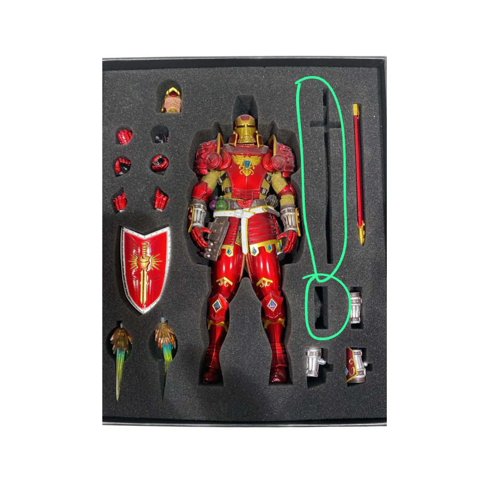 DAH-046 Medieval Knight Iron man [MISSING PARTS] - Image 2