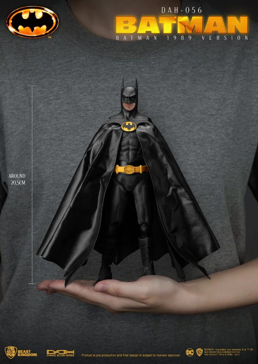 Batman 1989 Batman Dynamic 8ction Heroes Figure by Beast Kingdom (DAH-056) - Image 3