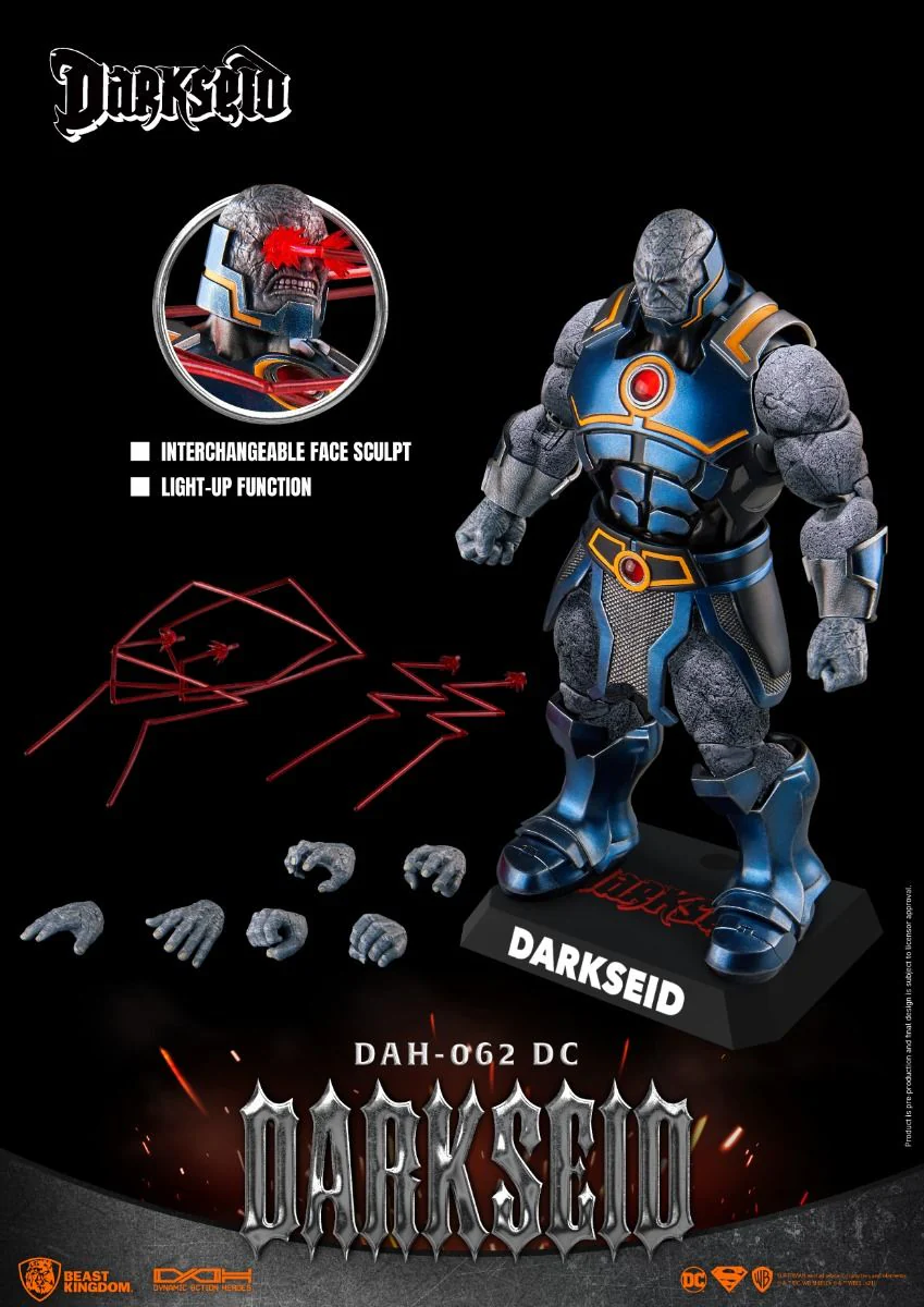 DC Comics Darkseid Dynamic 8ction Heroes Figure by Beast Kingdom (DAH-062) - Image 4