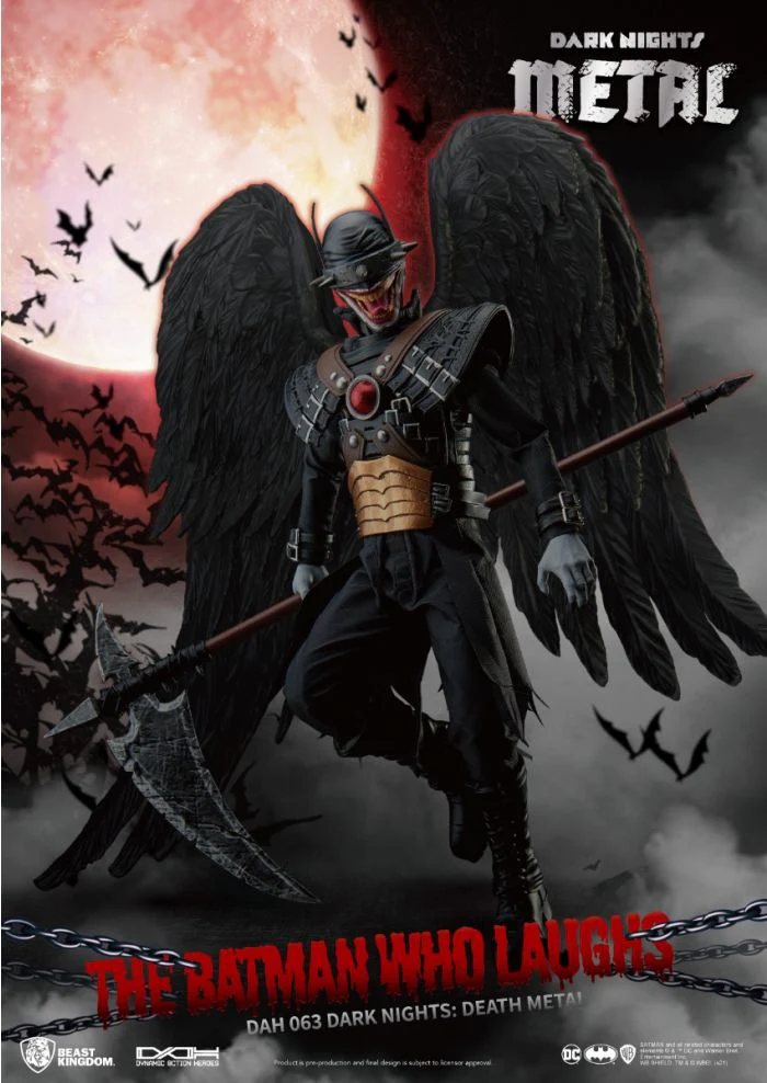 Dark Nights : Death Metal Batman Who Laughs Dynamic 8Ction Heroes Figure by Beast Kingdom  (DAH-063) - Image 4