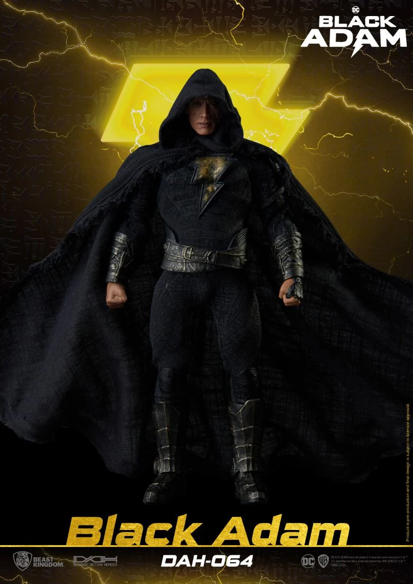 DC Comics Black Adam DAH Action Figure by Beast Kingdom (DAH-064) - Image 4