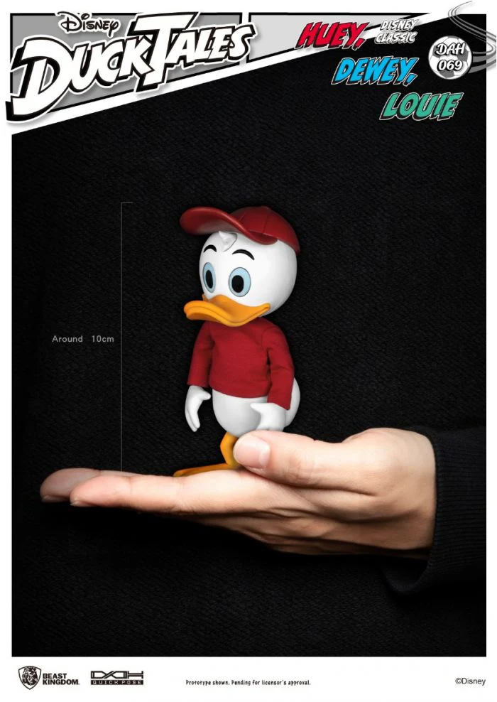 Ducktales Huey Dewey Louie Action Figure By Beast Kingdom (DAH-069) - Image 3
